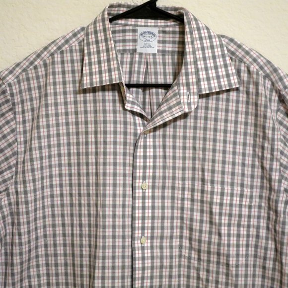 Brooks Brothers Long Sleeve Shirt 16.5 Large - Picture 1 of 4